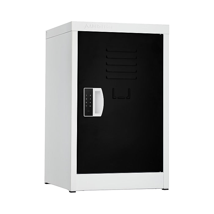 24" H x 15" W Steel Single Tier Storage Locker with Digital Lock, Black