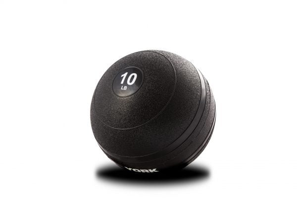 10 LB York Slam Ball - Black
