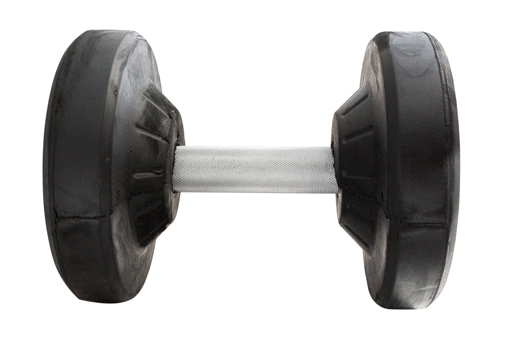 35 LB YORK Rubber Pro Style Dumbbells