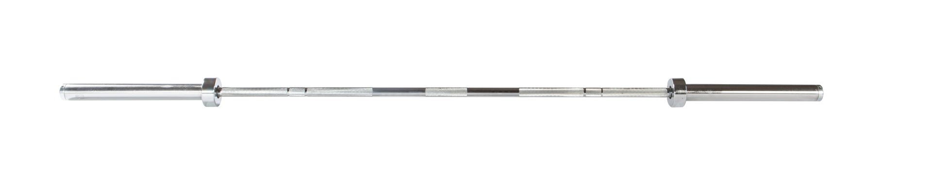 Men's 20 kg YORK Olympic Training Bar - 28 mm, Satin Chrome