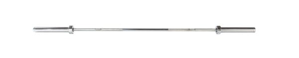 Women's 15 kg YORK Olympic Training Bar - 25 mm, Satin Chrome