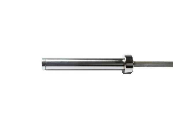 Women's 15 kg YORK Olympic Training Bar - 25 mm, Satin Chrome