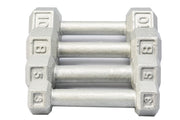 75 LB Cast Iron Hex Dumbbell