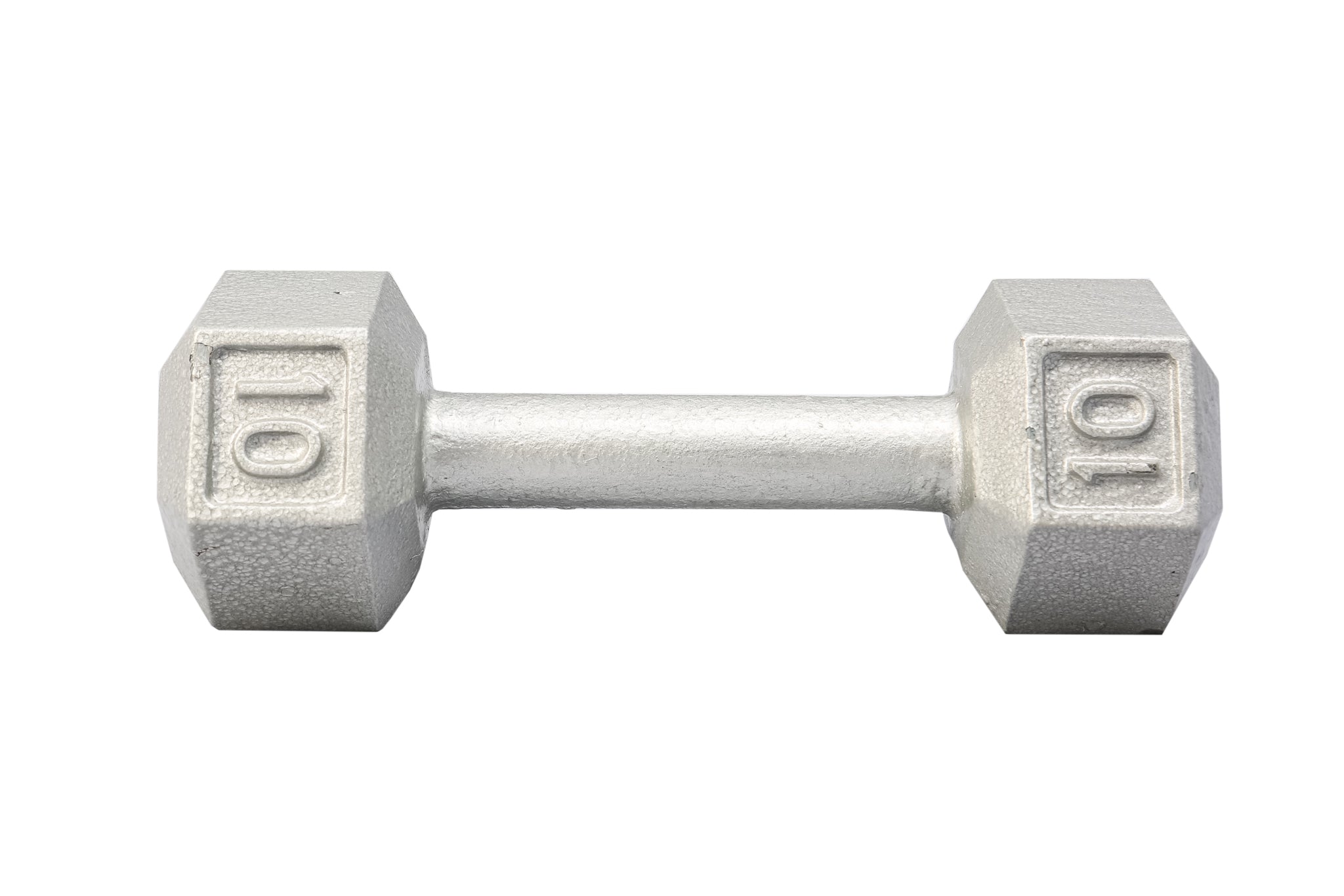 10 LB Cast Iron Hex Dumbbell