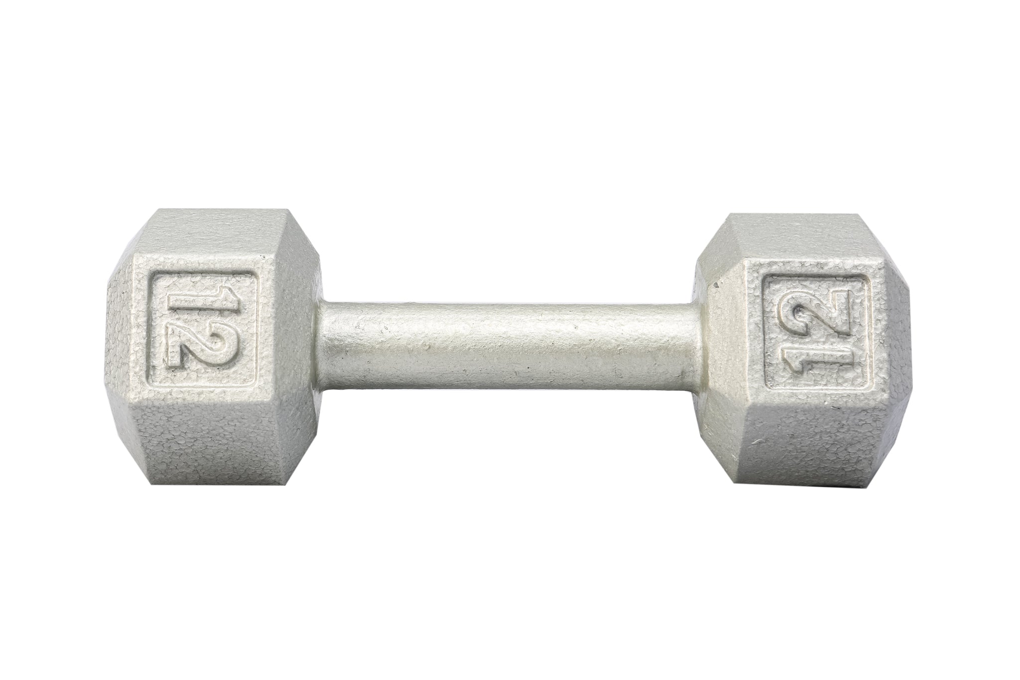 12 LB Cast Iron Hex Dumbbell