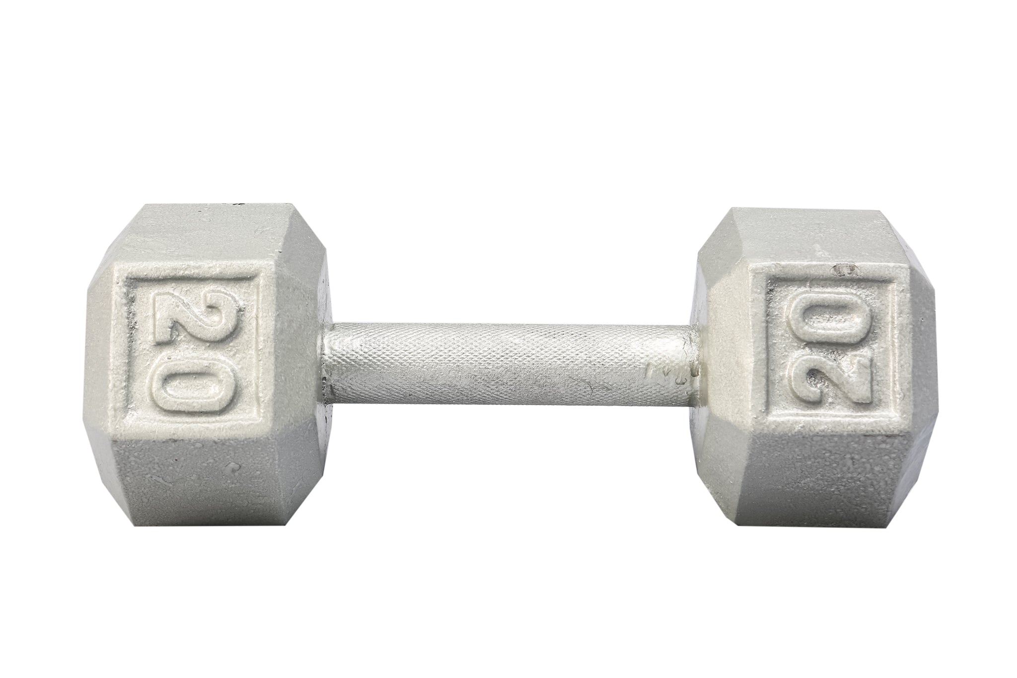 20 LB Cast Iron Hex Dumbbell