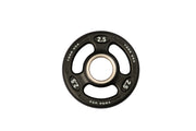2.5 LB YORK "ISO-Grip" Urethane Plate - Black