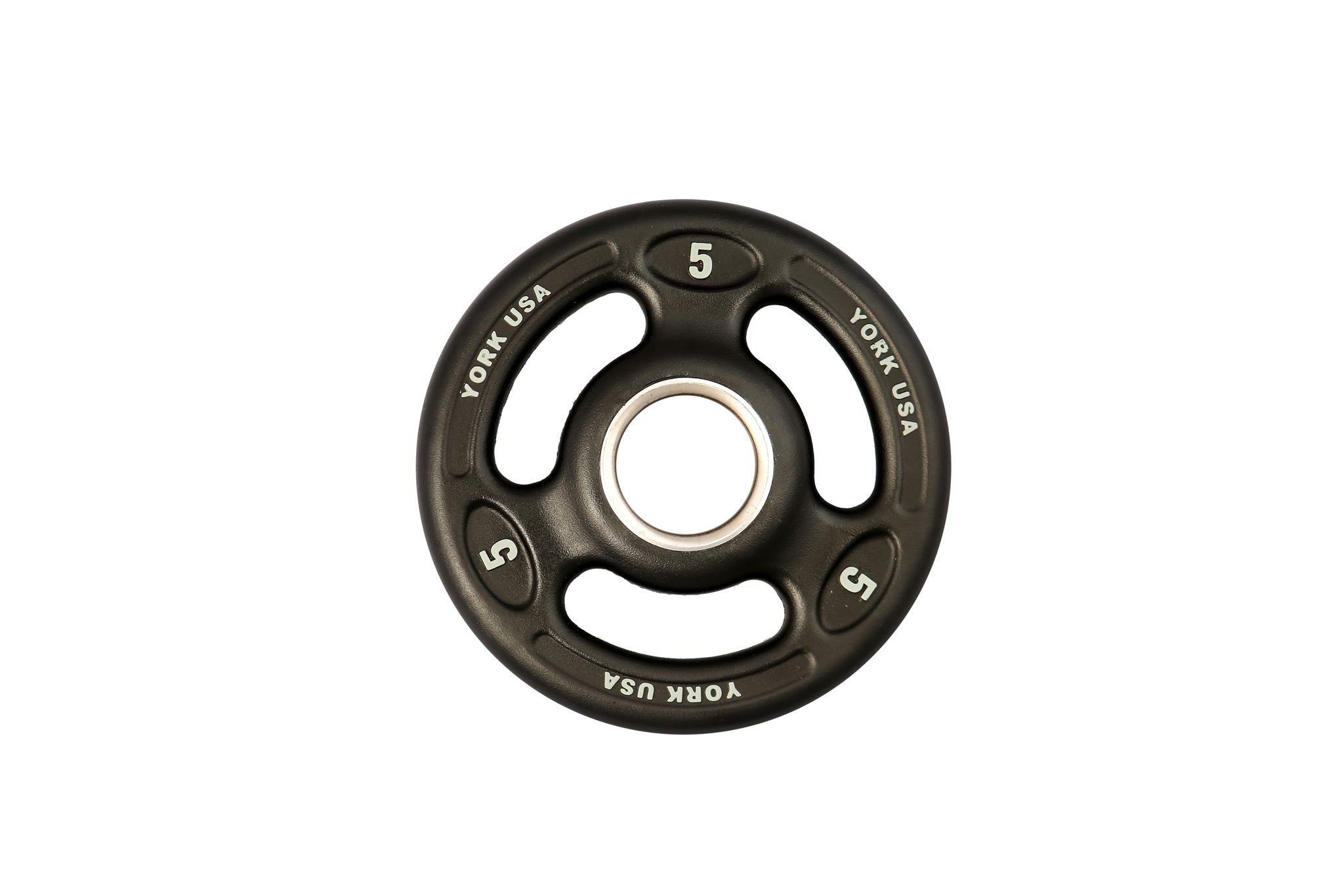 5 LB YORK "ISO-Grip" Urethane Plate - Black