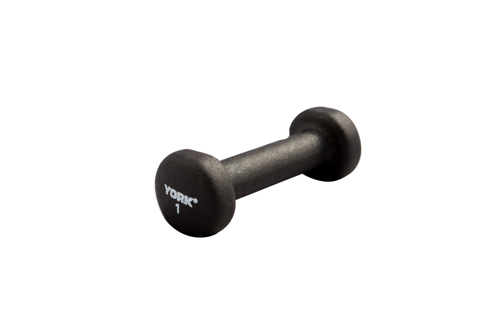 1 LB Neoprene Hexagon Fitbell with Cast Ergo Handle - Black