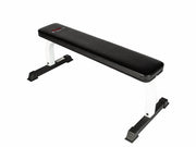 FTS Flat Bench Press - White Frame/Black Upholstery