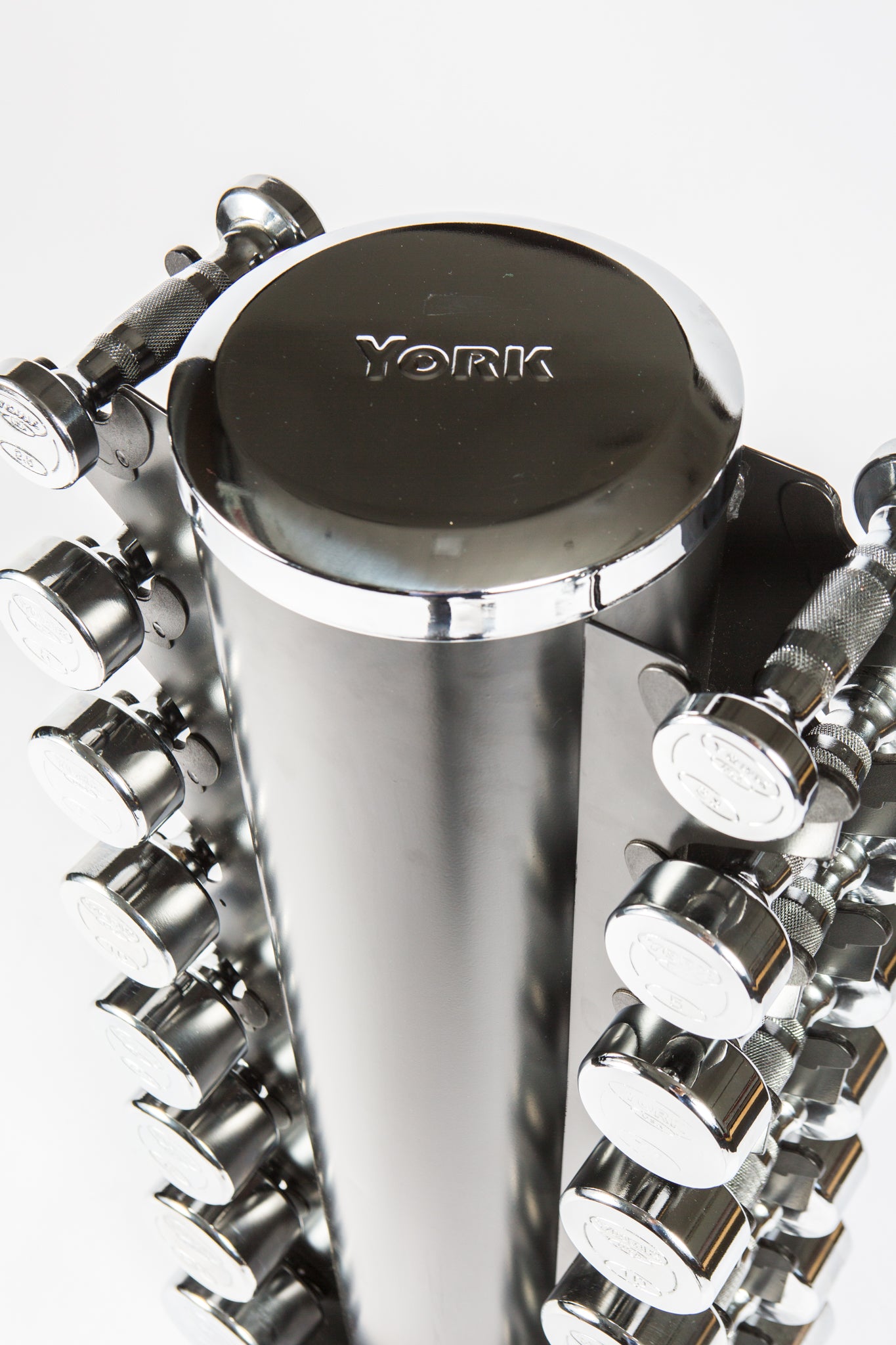 Chrome Dumbbell Club Pack (INCLUDES RACK - 69001)