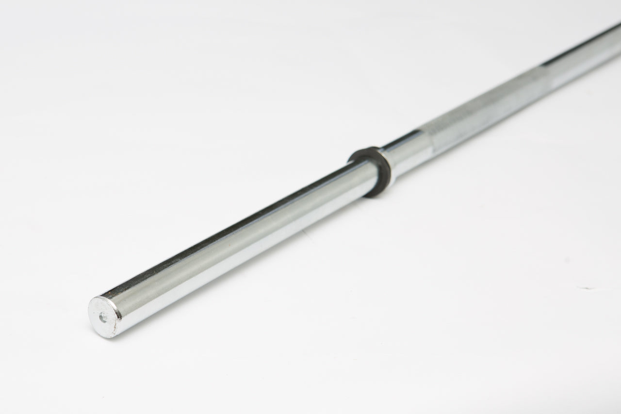 Standard 7 ft Chrome Deluxe Bar with Fixed Inner Collars