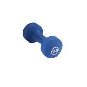 10 LB Neoprene Fitbell - Royal Blue