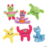 Plush Monsters - 12 Pieces
