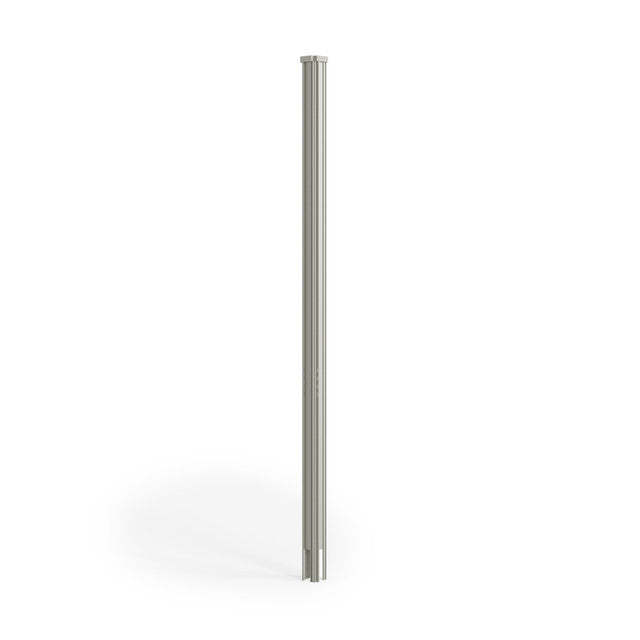OfficeSource Panels II 66"H 4-Way Corner Connector - Light Gray