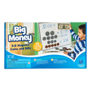 Big Money™ 3-D Magnetic Coins and Bills