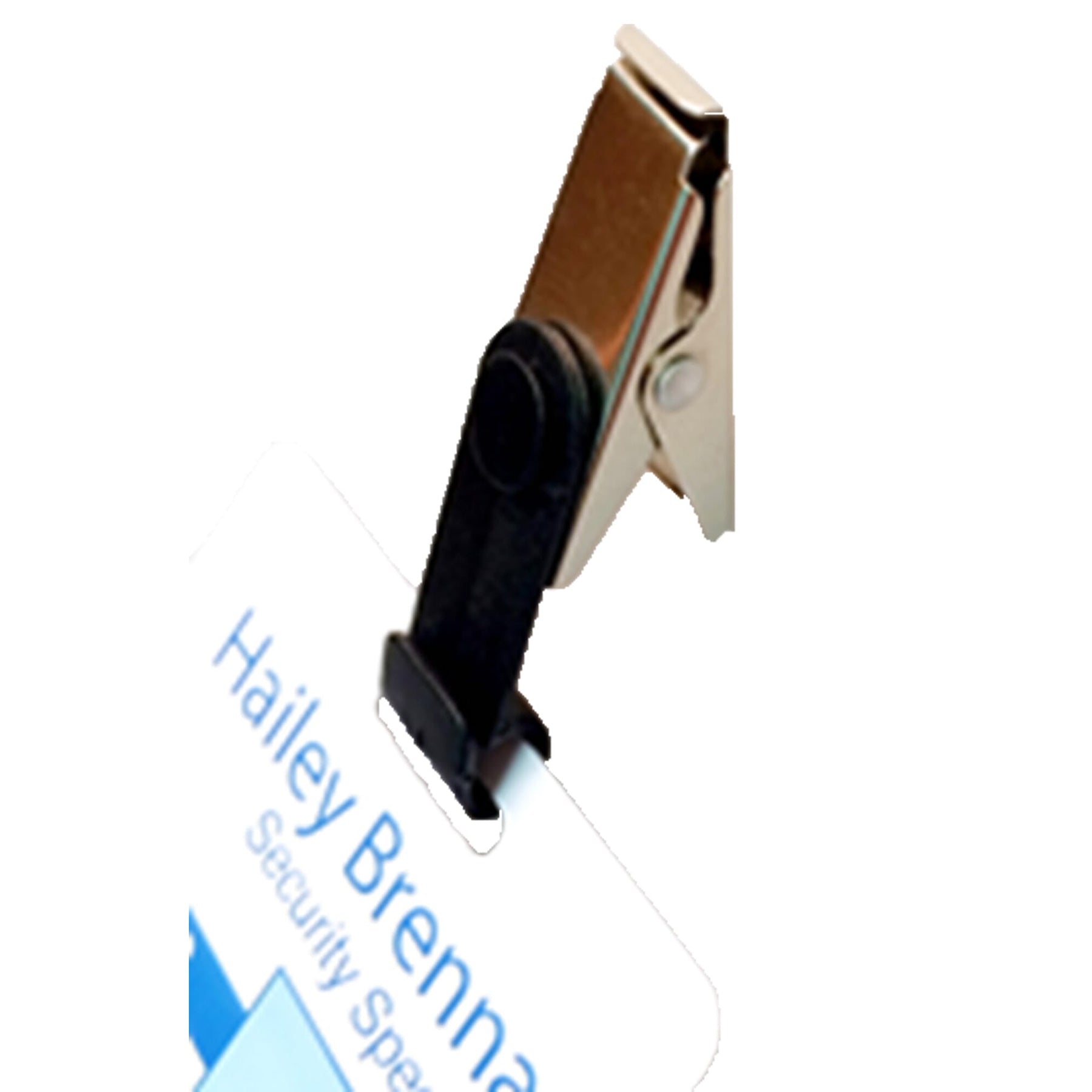 Badge Clip, Low Profile, Pack of 25