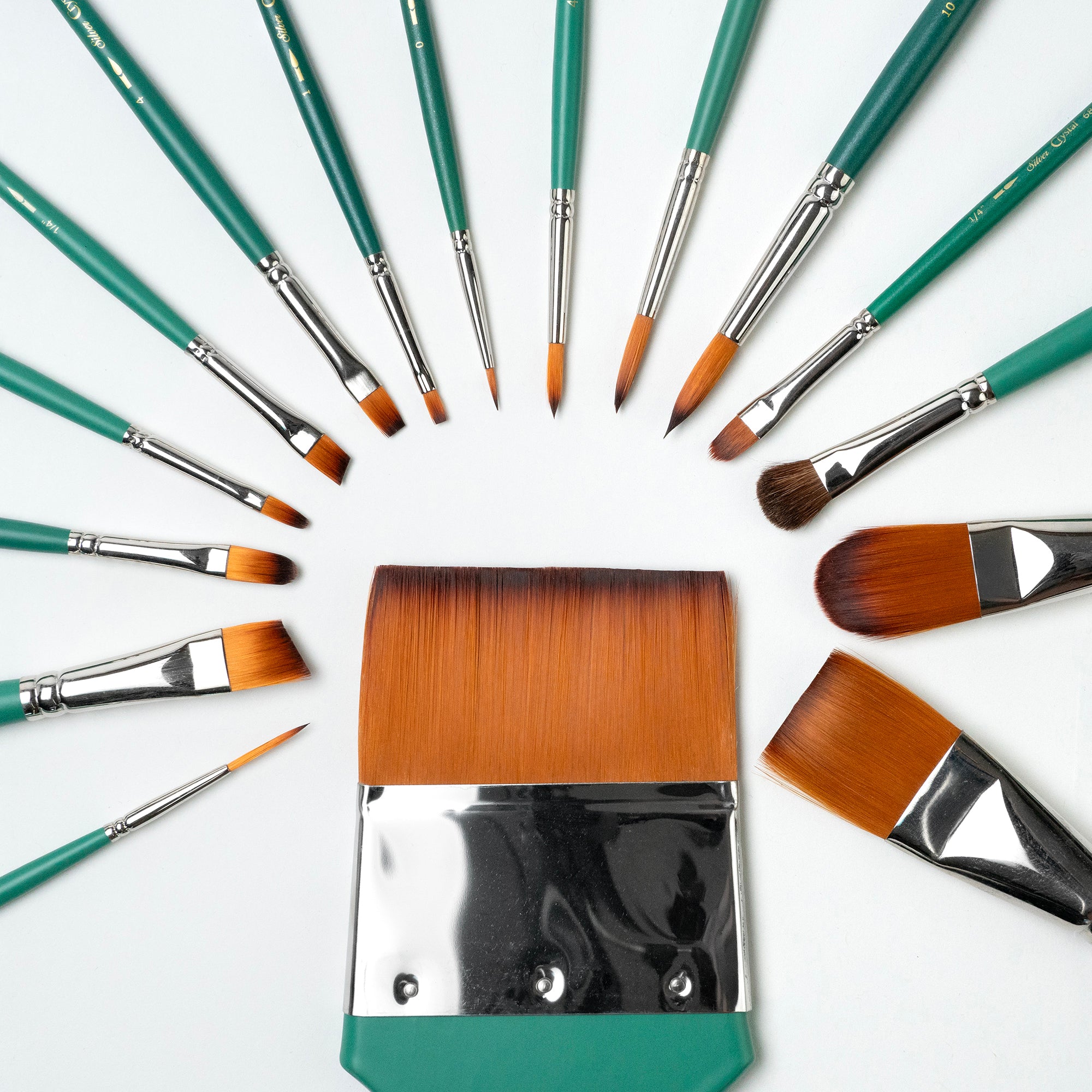 Crystal Must Haves Brush Set, 16 Brushes