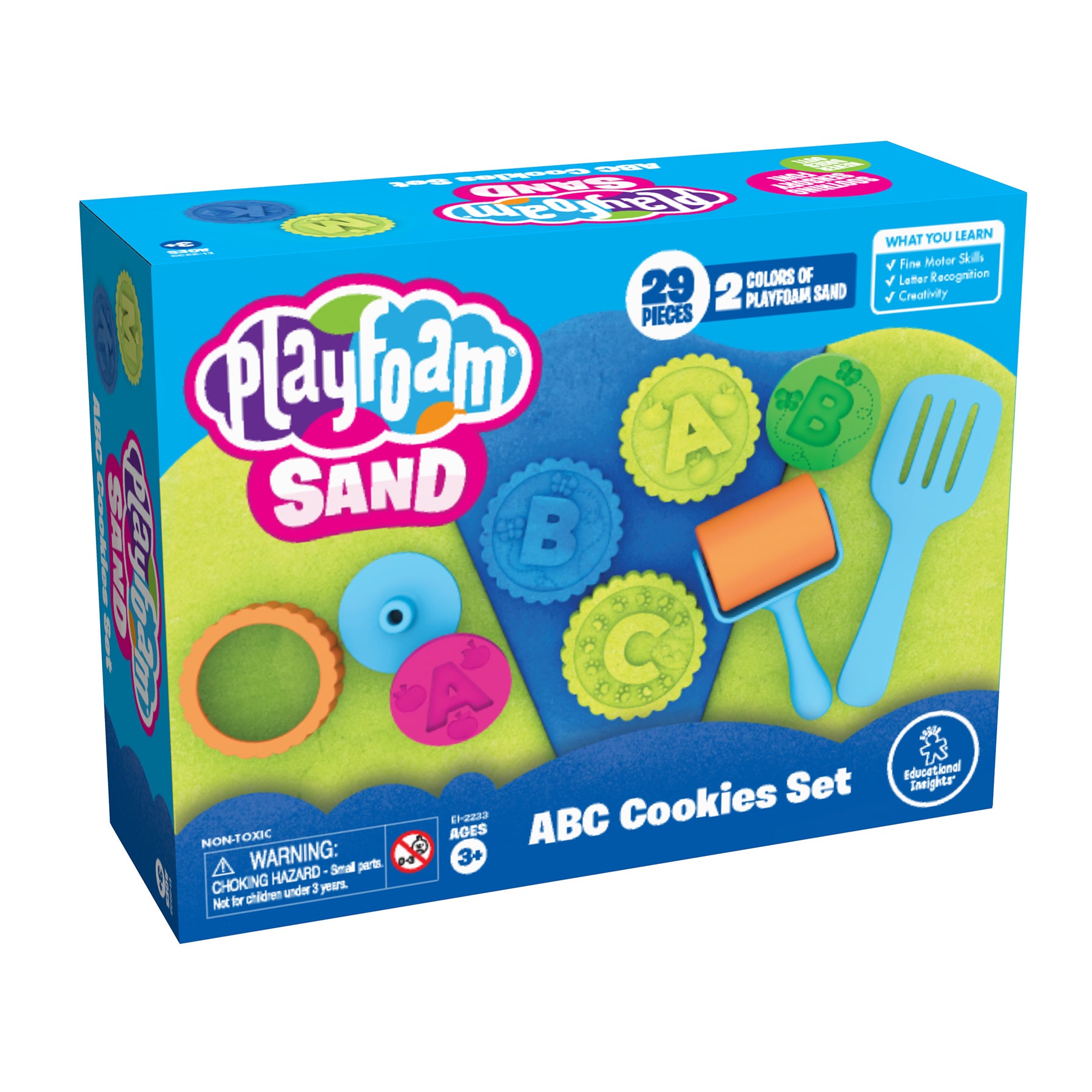 Playfoam Sand ABC Cookies Set
