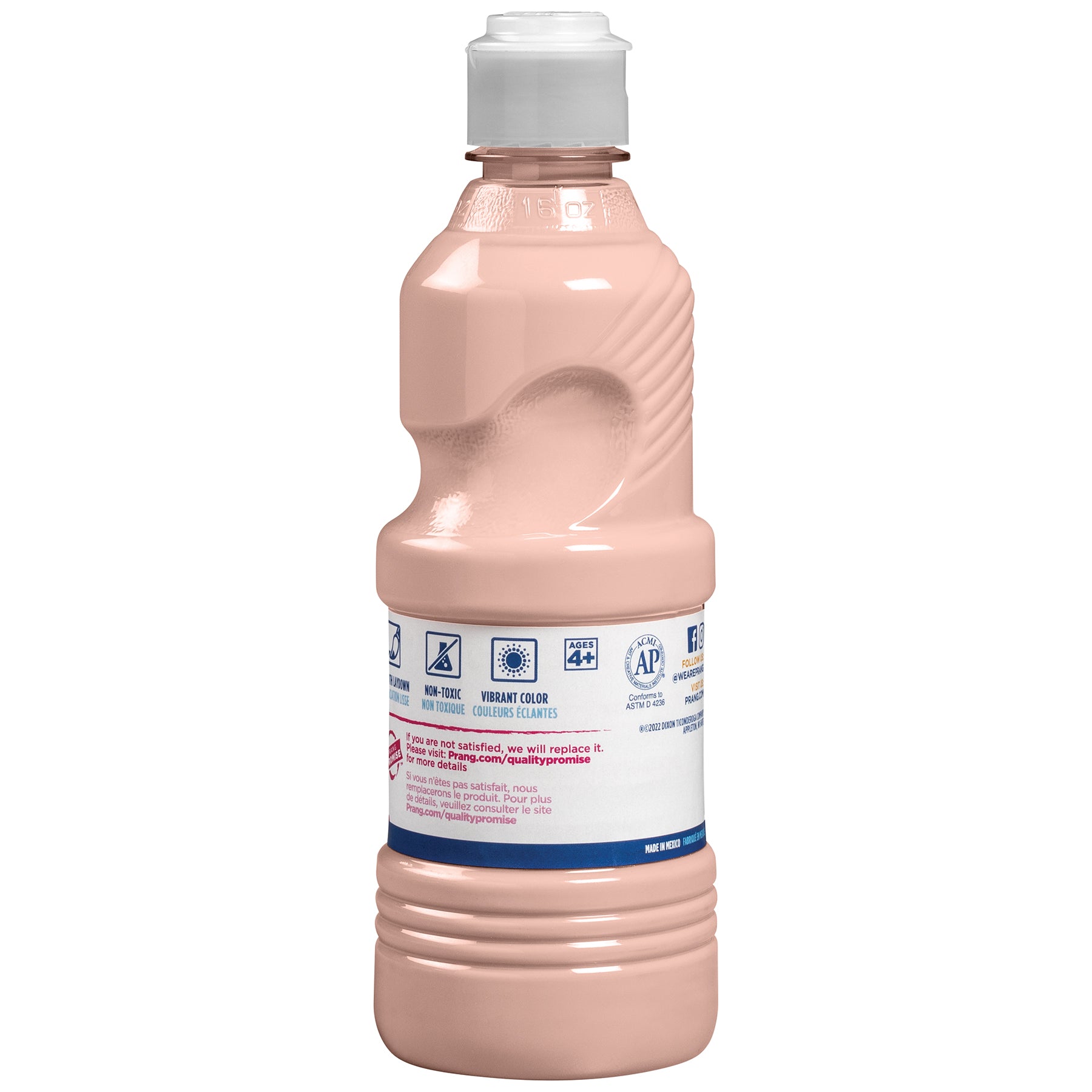 Ready-to-Use Tempera Paint, Peach, 16 oz
