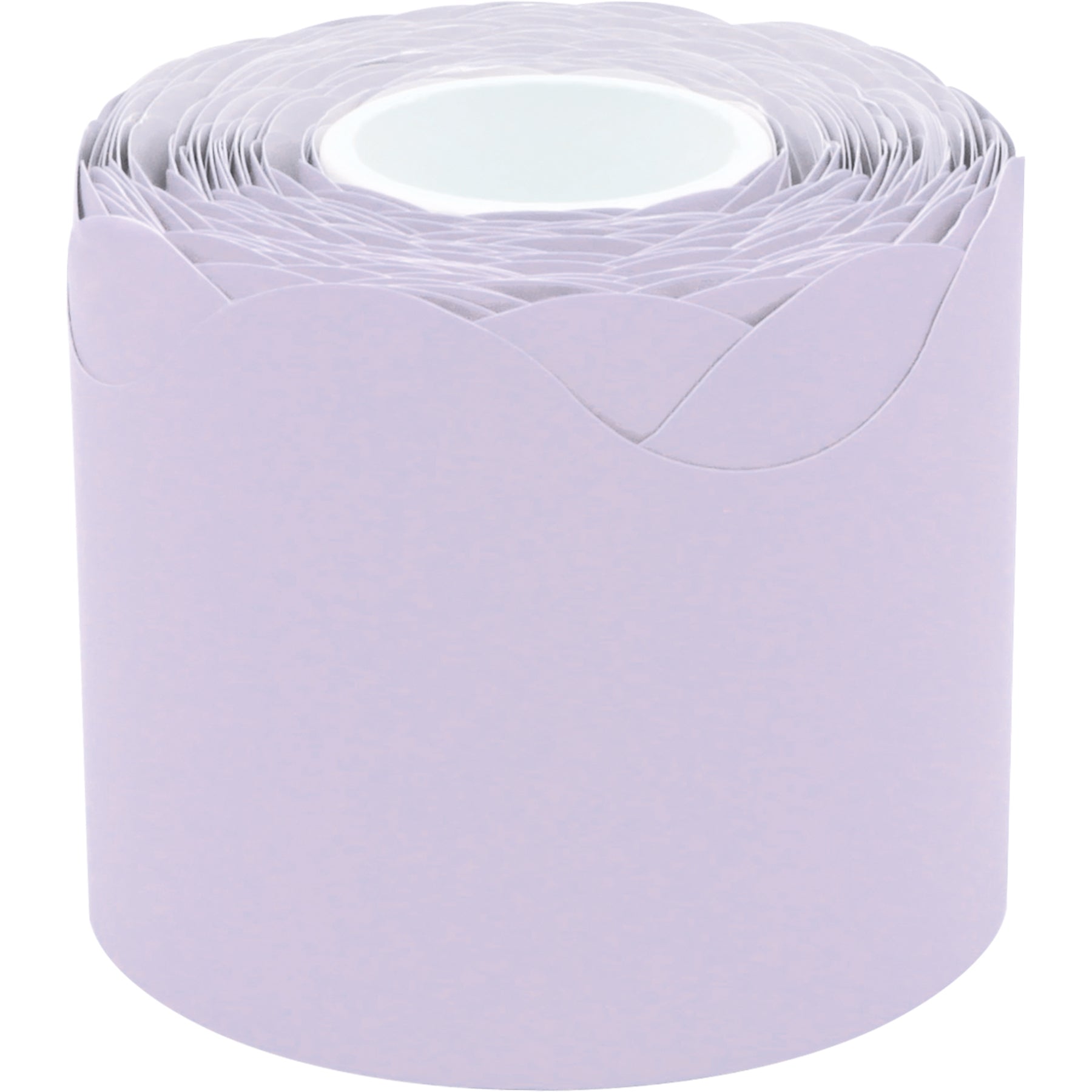 Lavender Scalloped Rolled Border Trim, 50 Feet
