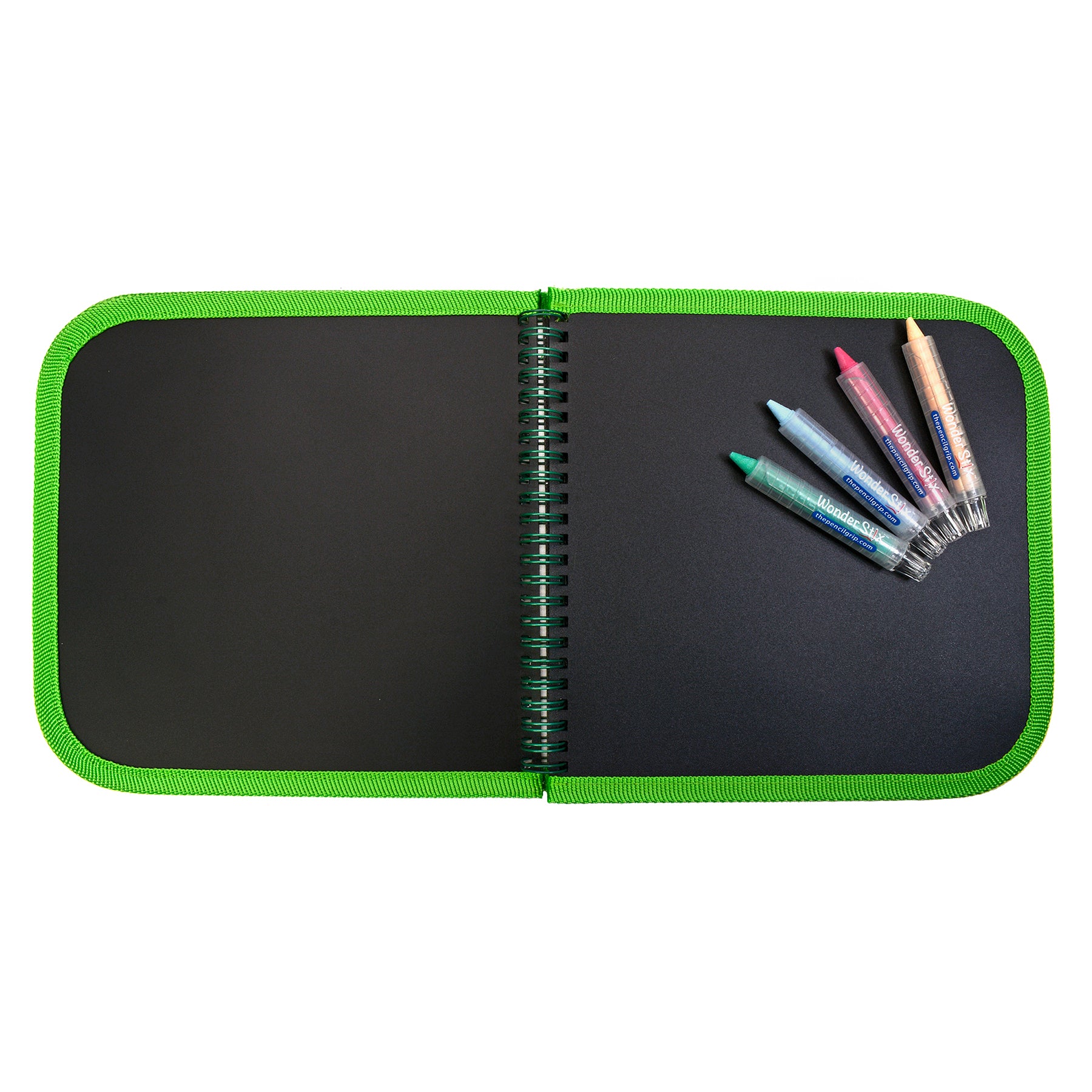 Daily Doodler Reusable Activity Book- Sea Life Cover, Includes 4 Wonder Stix