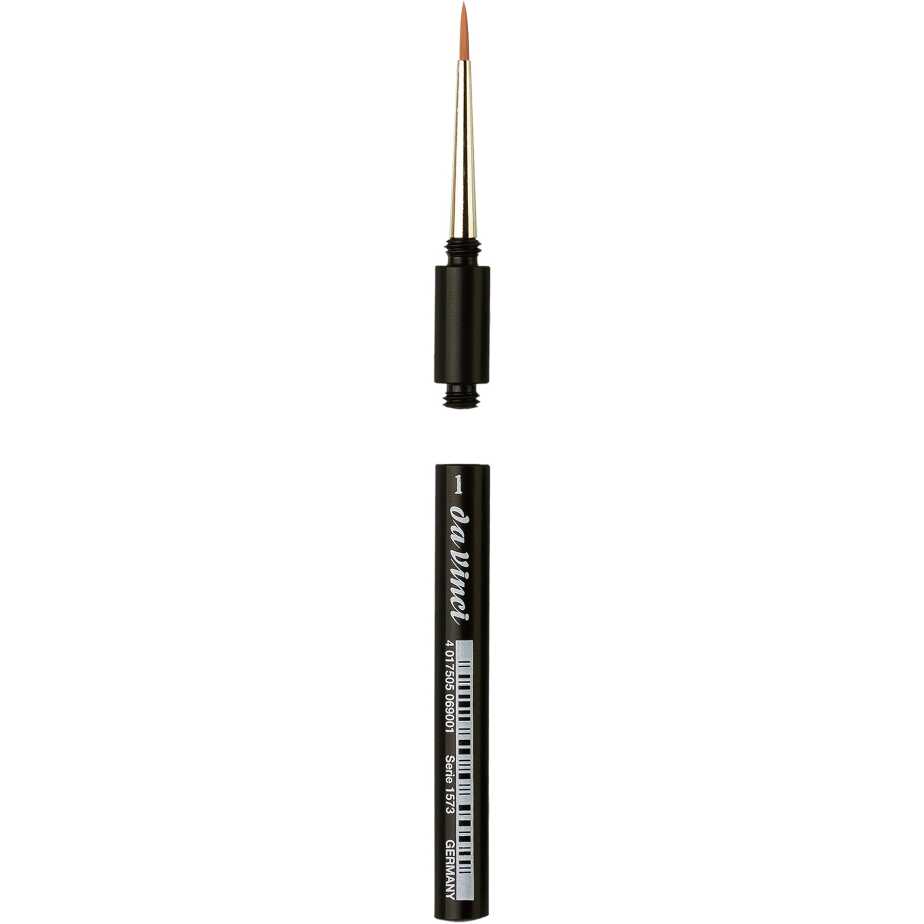COSMOTOP-SPIN Pocket Travel Brush, Synthetic, Watercolor, Round, Series 1573, Size 1