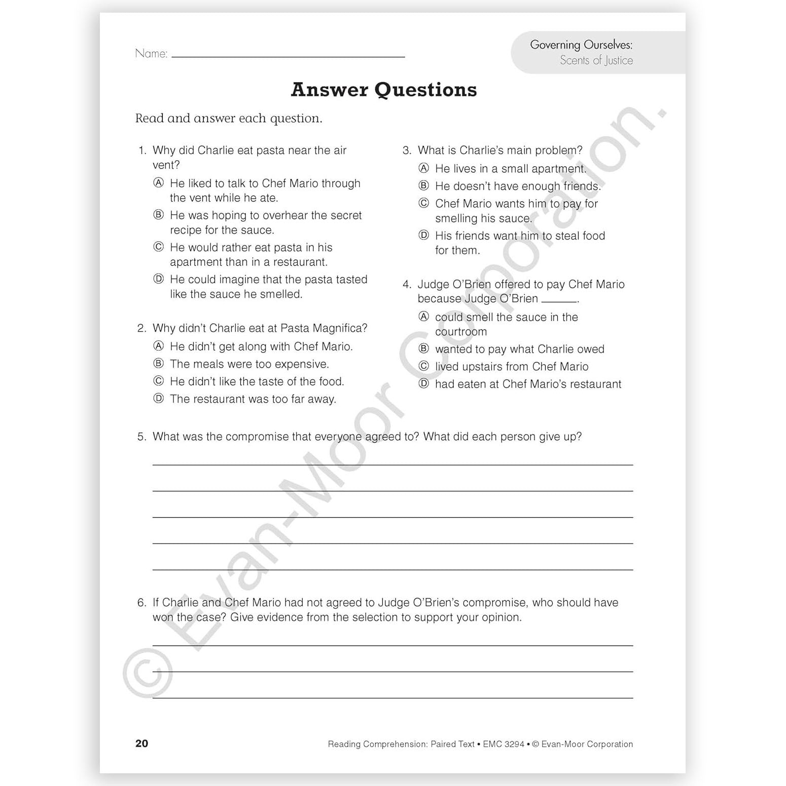 Reading Comprehension: Paired Text, Grade 4