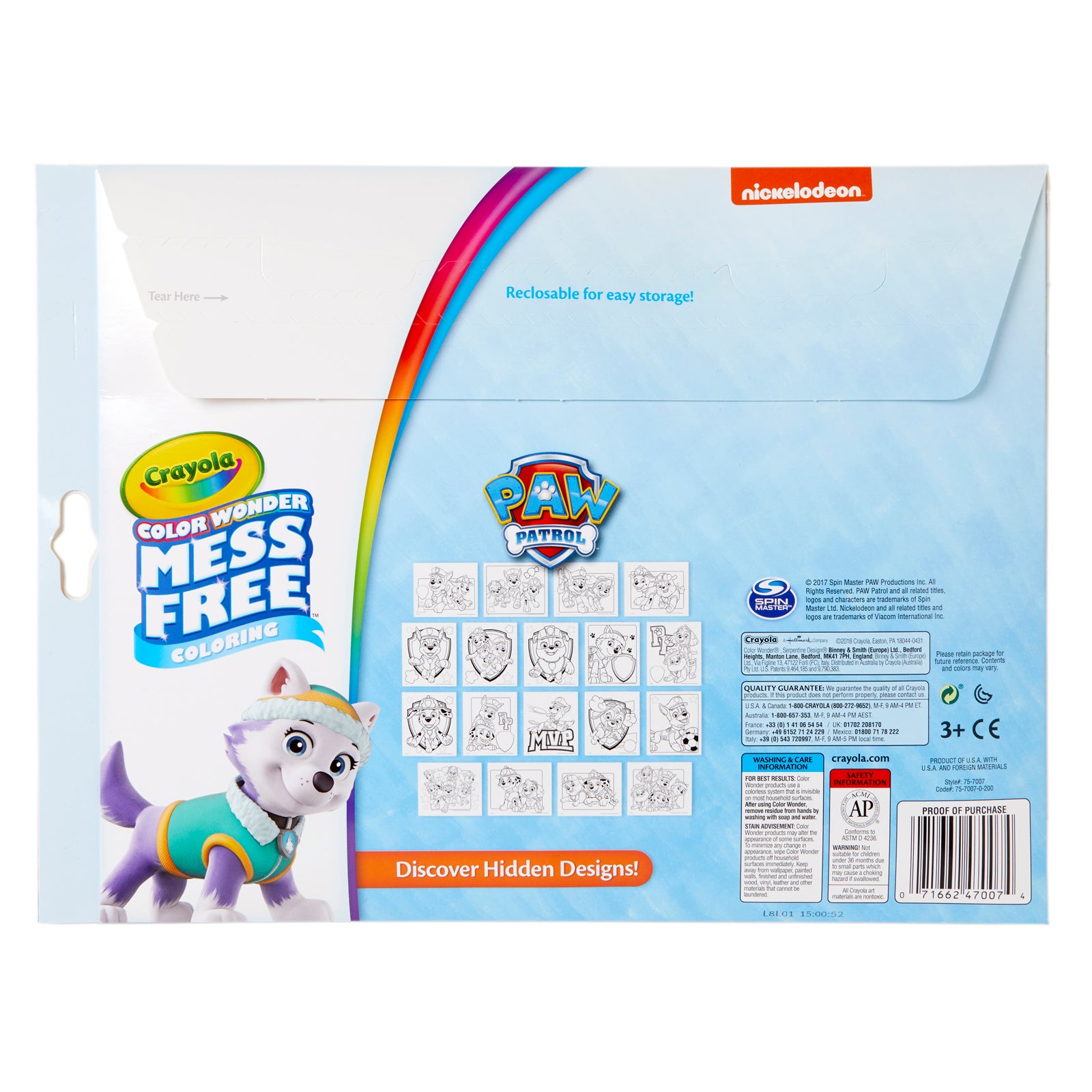 Color Wonder® Coloring Pad & Markers, Paw Patrol