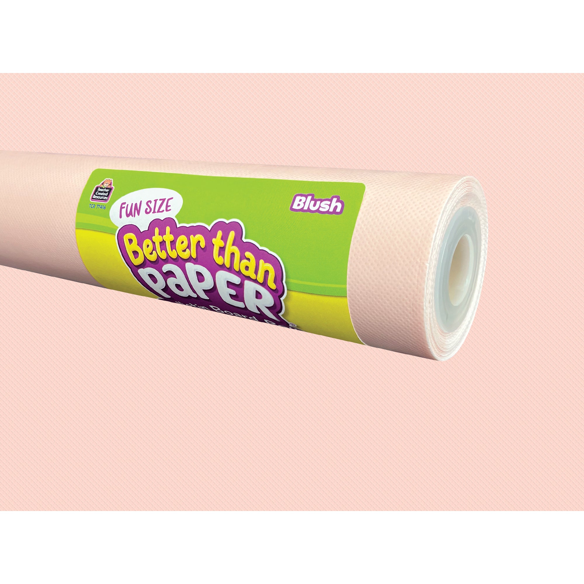 Fun Size Better Than Paper® Bulletin Board Roll, 18" x 12', Blush