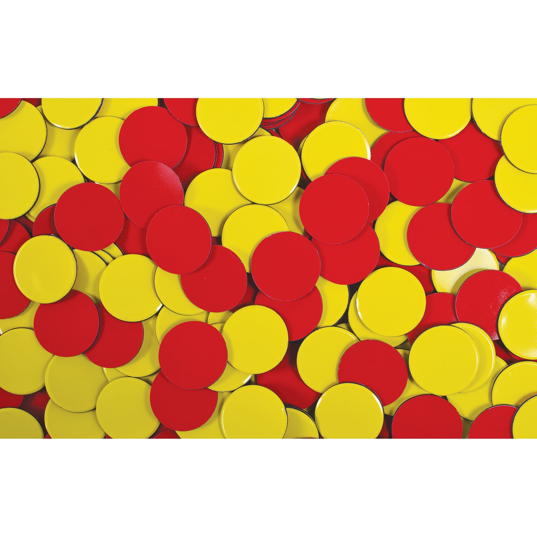 Two-Color Counters - Plastic - Magnetic - Set of 200