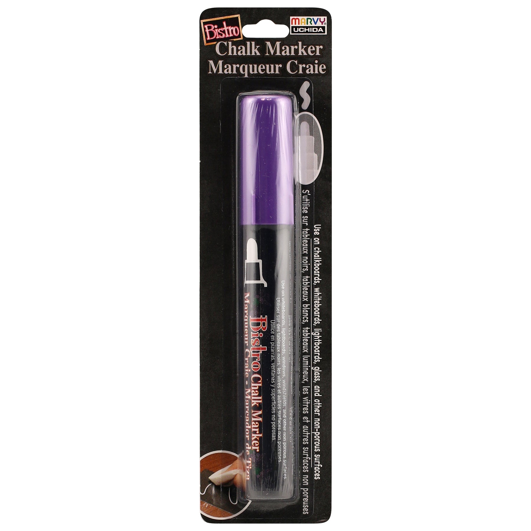 Bistro Chalk Marker Broad Tip, 480R-S, Violet
