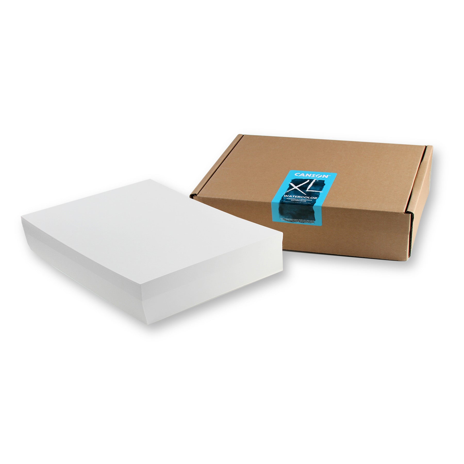 XL Series Watercolor Sheet Bulk Pack, Midweight White Paper, 50 Sheet, 18.25x24.25 inch, 1 Count