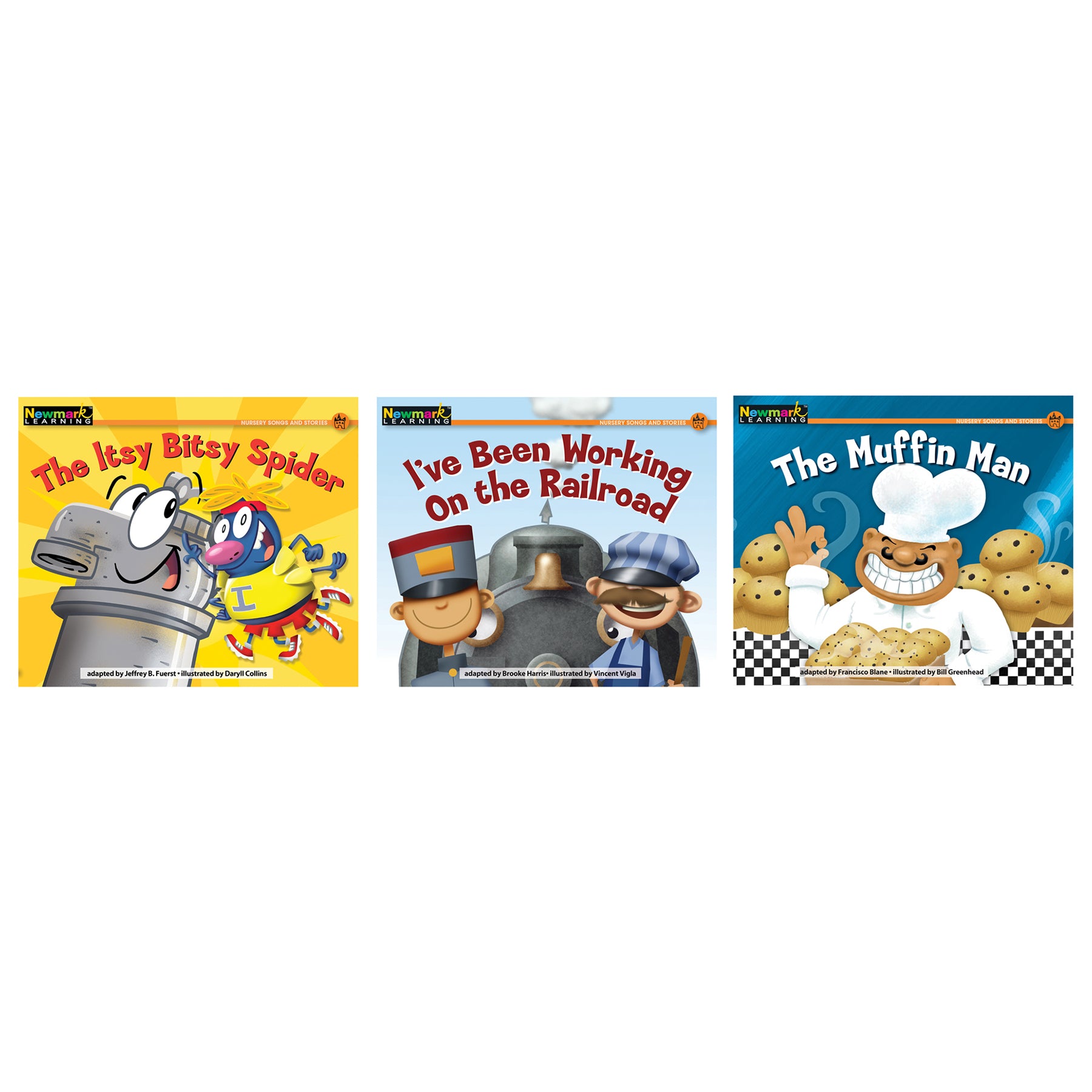Rising Readers Leveled Book, Nursery Rhyme Songs & Stories, Set of 12
