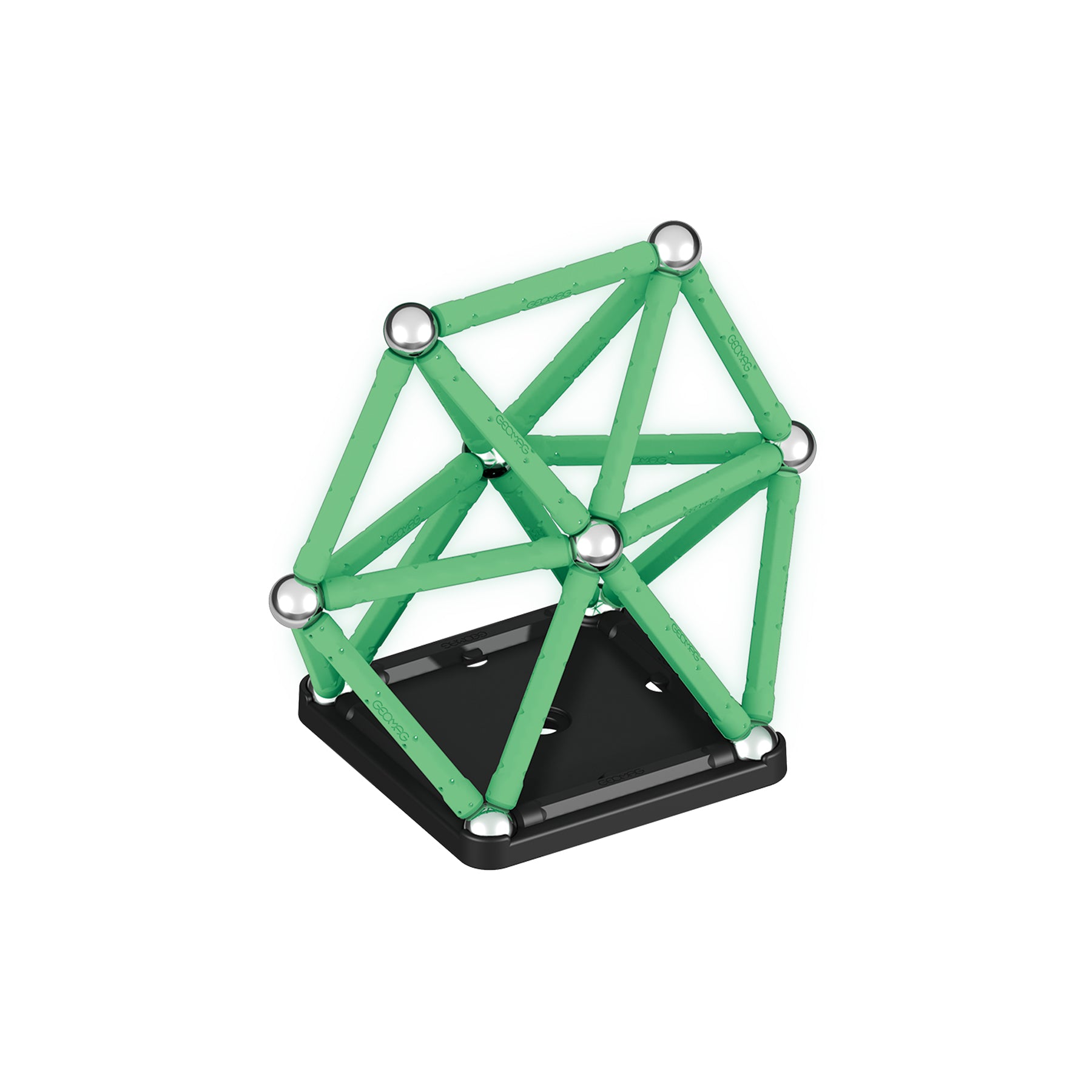 Geomag™ Glow in the Dark Magnetic Building Blocks Set, 42 Pieces