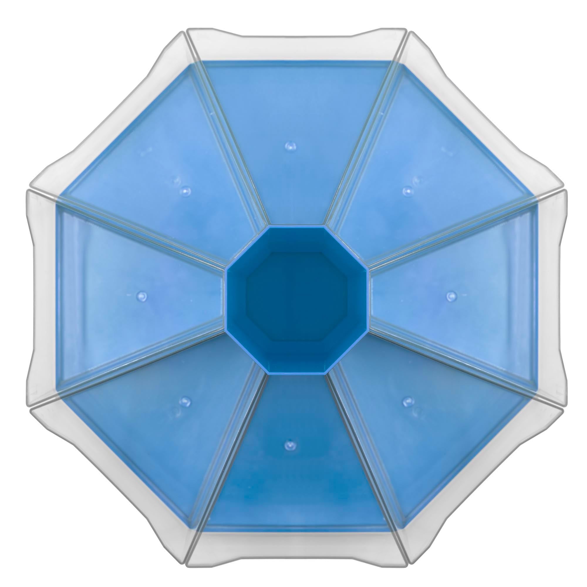 Classroom Caddie Octagonal Storage System, Blue