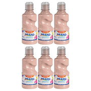 (6 EA) TEMPERA PAINT WASH 8OZ PEACH