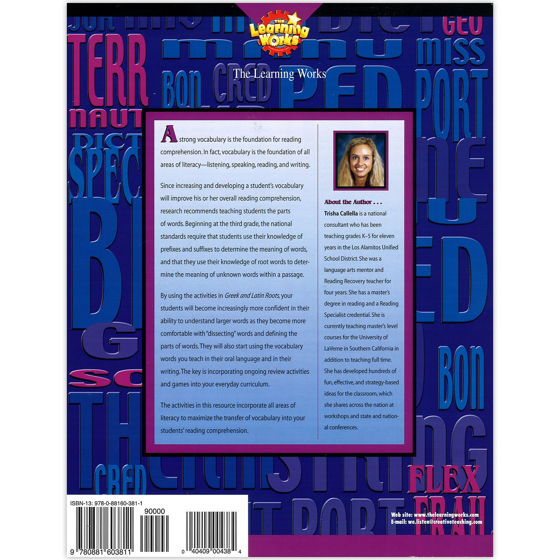 Greek and Latin Roots Book, Grades 4-8