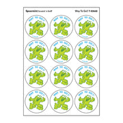 Way to Go!!/ Spearmint Scent Stickers, 24 ct.