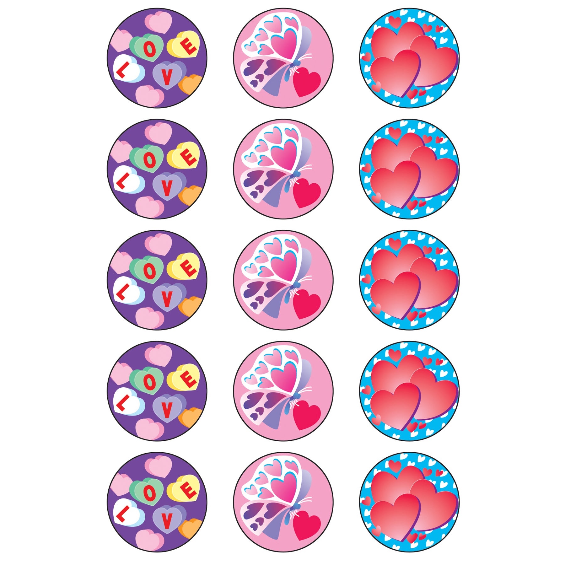 Valentine's Day/Cherry Stinky Stickers®, 60 ct.