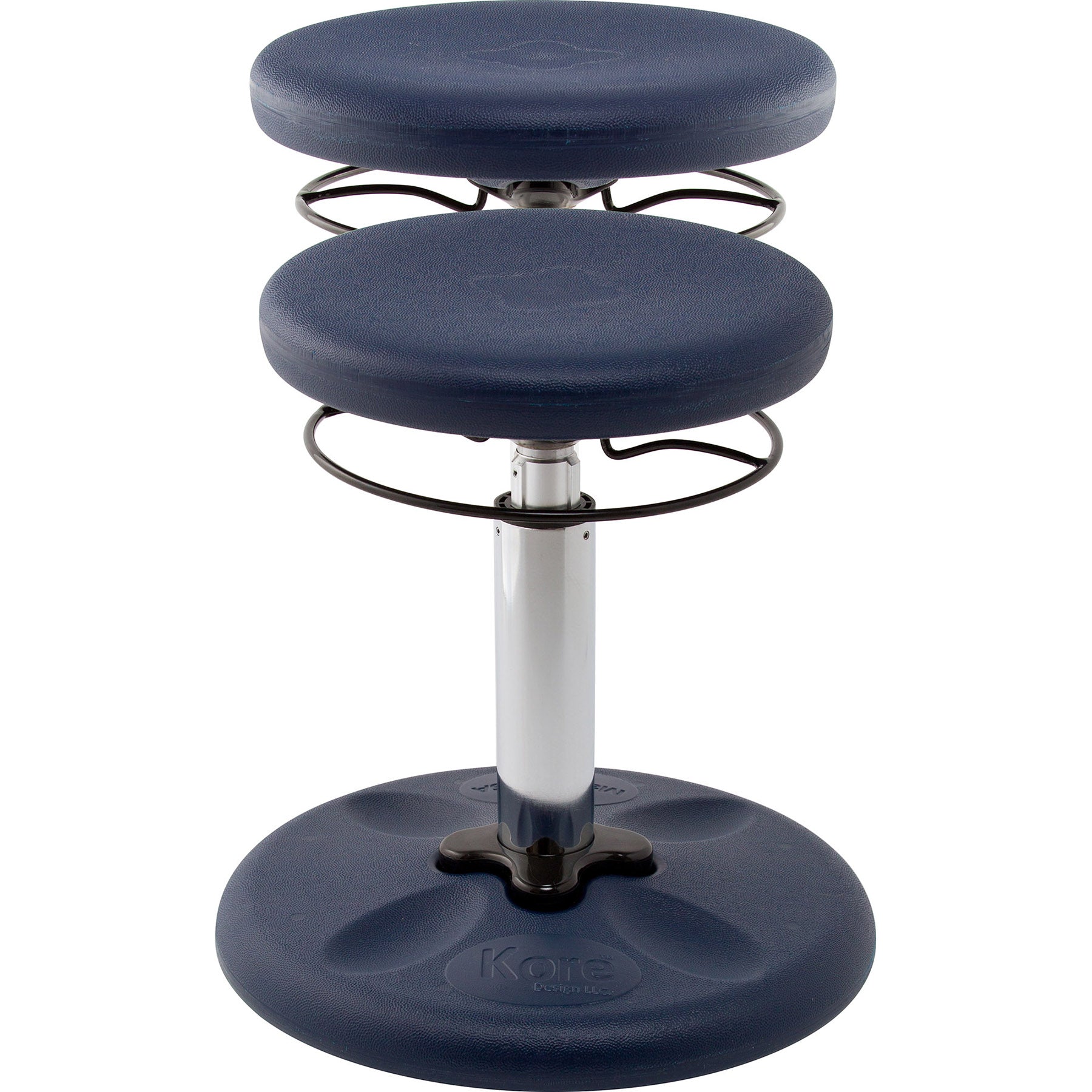 Kids Adjustable Standard Wobble Chair 14-19", Dark Blue