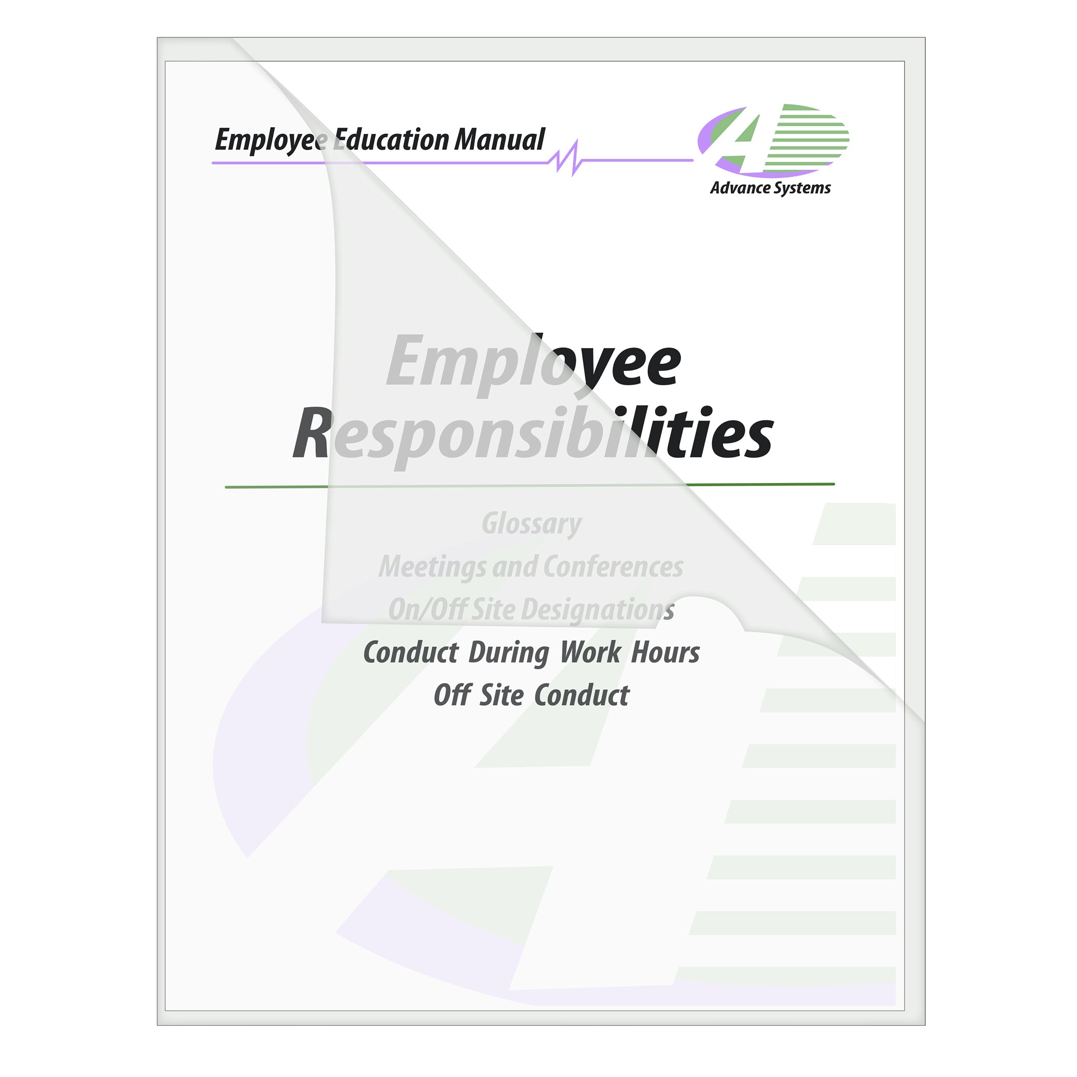 Recycled Poly Project Folders, Clear, Reduced Glare, 11" x 8-1/2", Box of 25