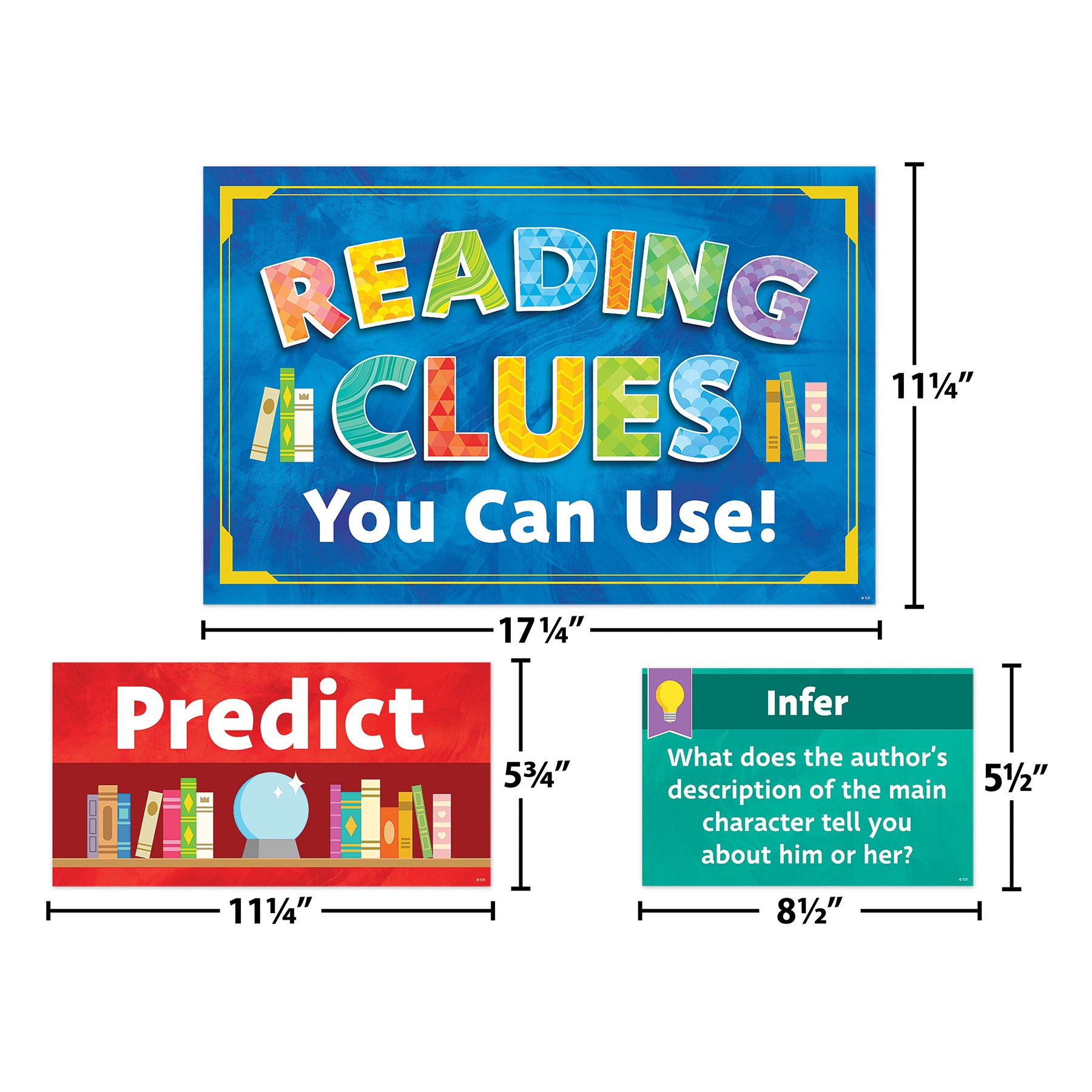 Reading Strategies Bulletin Board Set