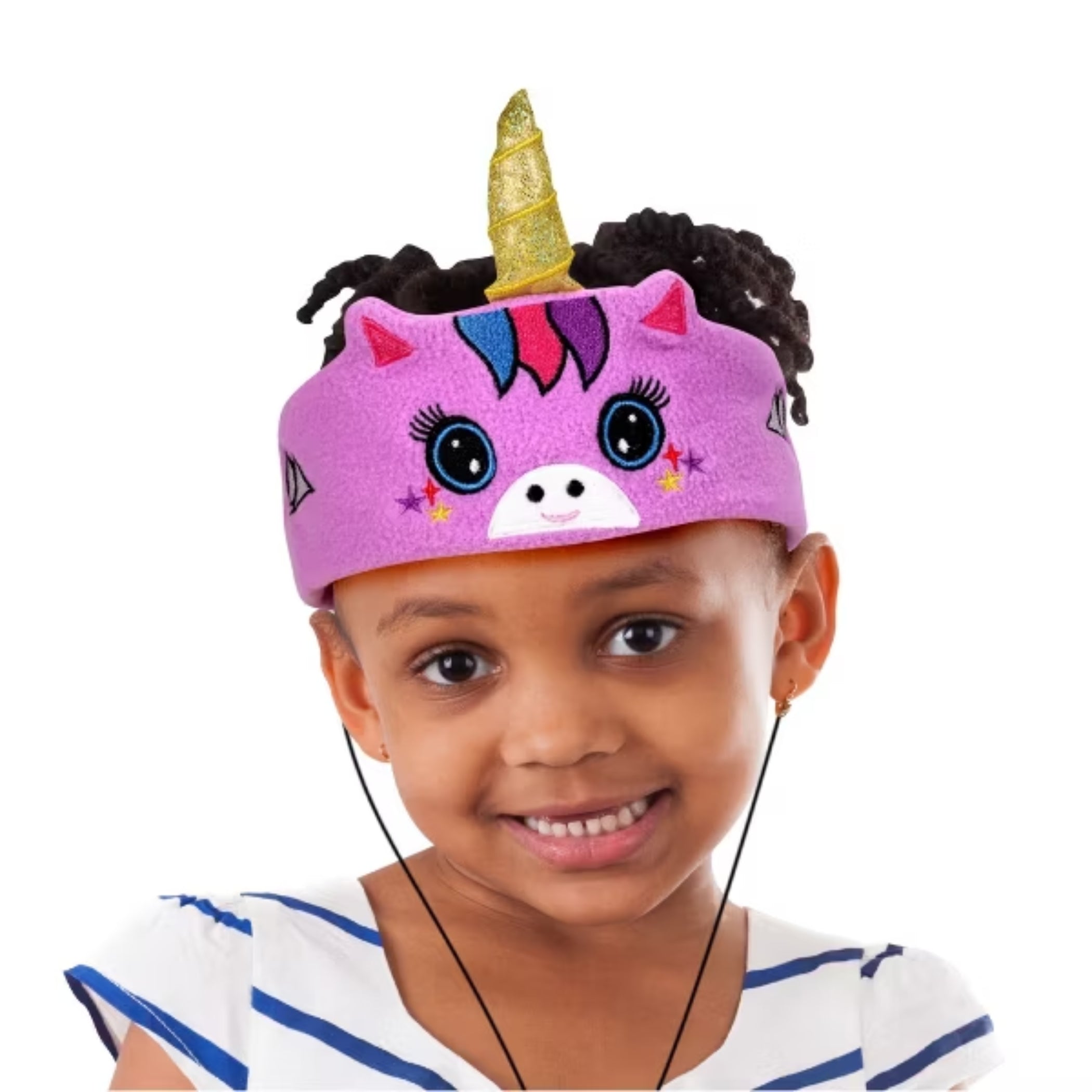 UNICORN FLEECE HEADBAND HEADPHONES