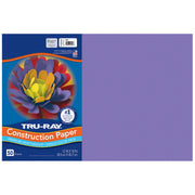Construction Paper, Heavyweight, Violet, 12" x 18", 50 Sheets