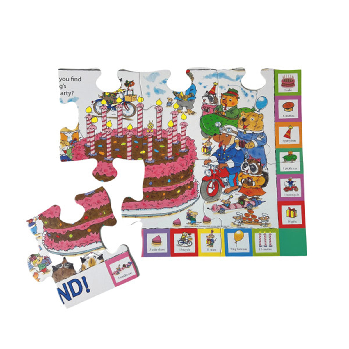 BUSYTOWN SEEK & FIND FLOOR PUZZLE