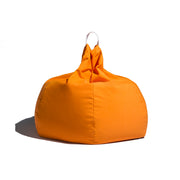 Jaxx Kiss Bean Bag Chair | Casual Poolside & Patio Seating | Sunbrella, Tangerine Orange