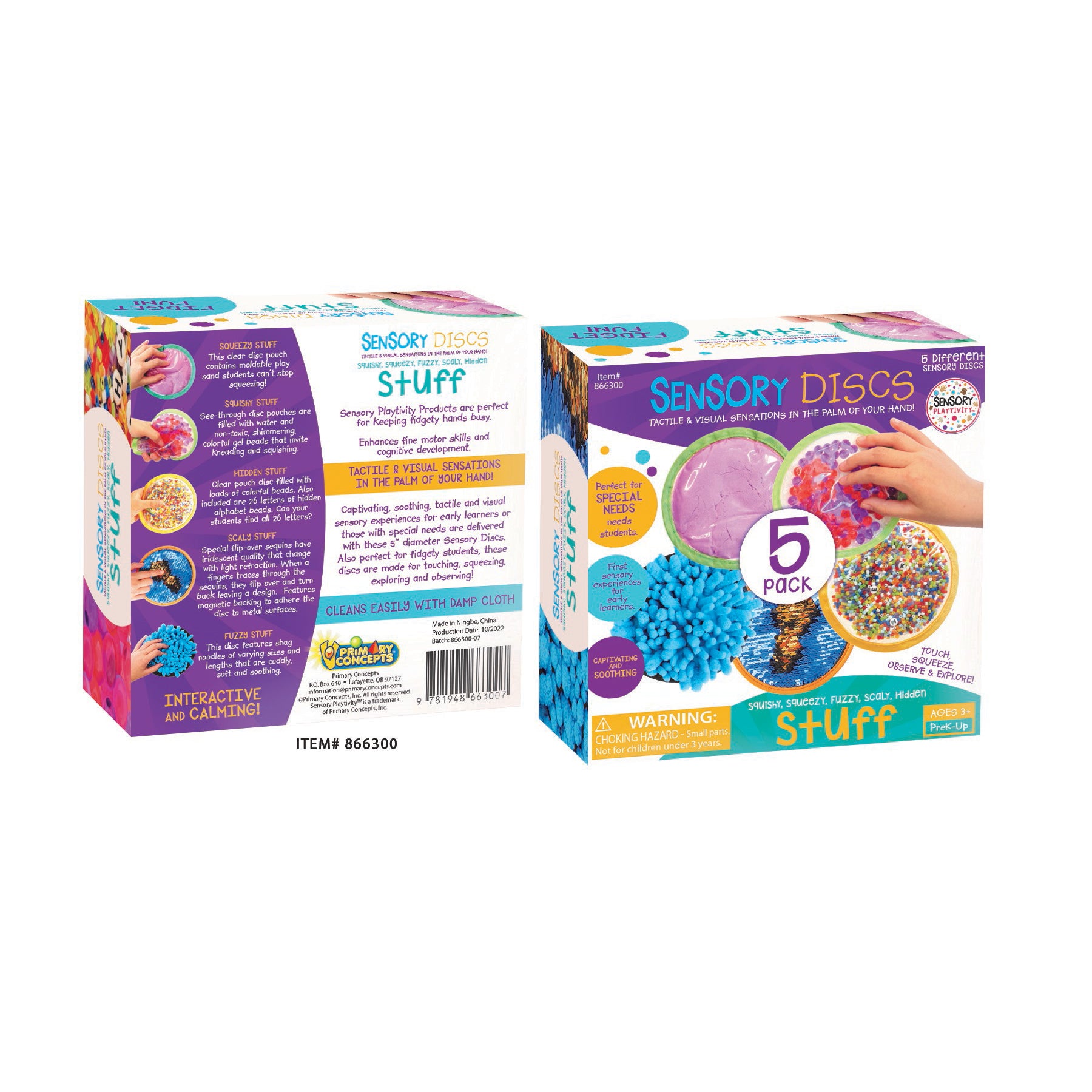 Sensory Discs, Set of 5