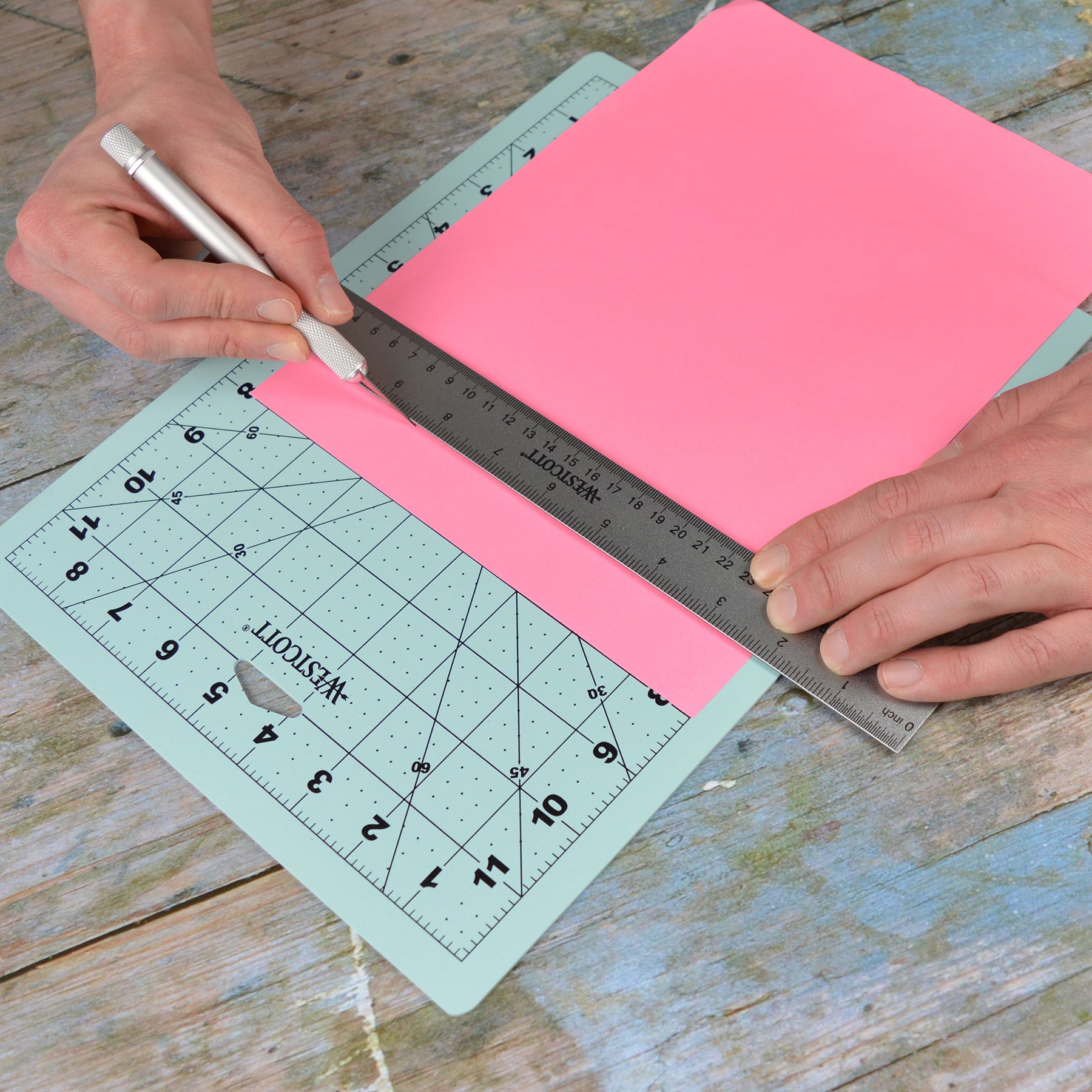 Self-Healing Craft Cutting Mat with Grid, 9" x 12"