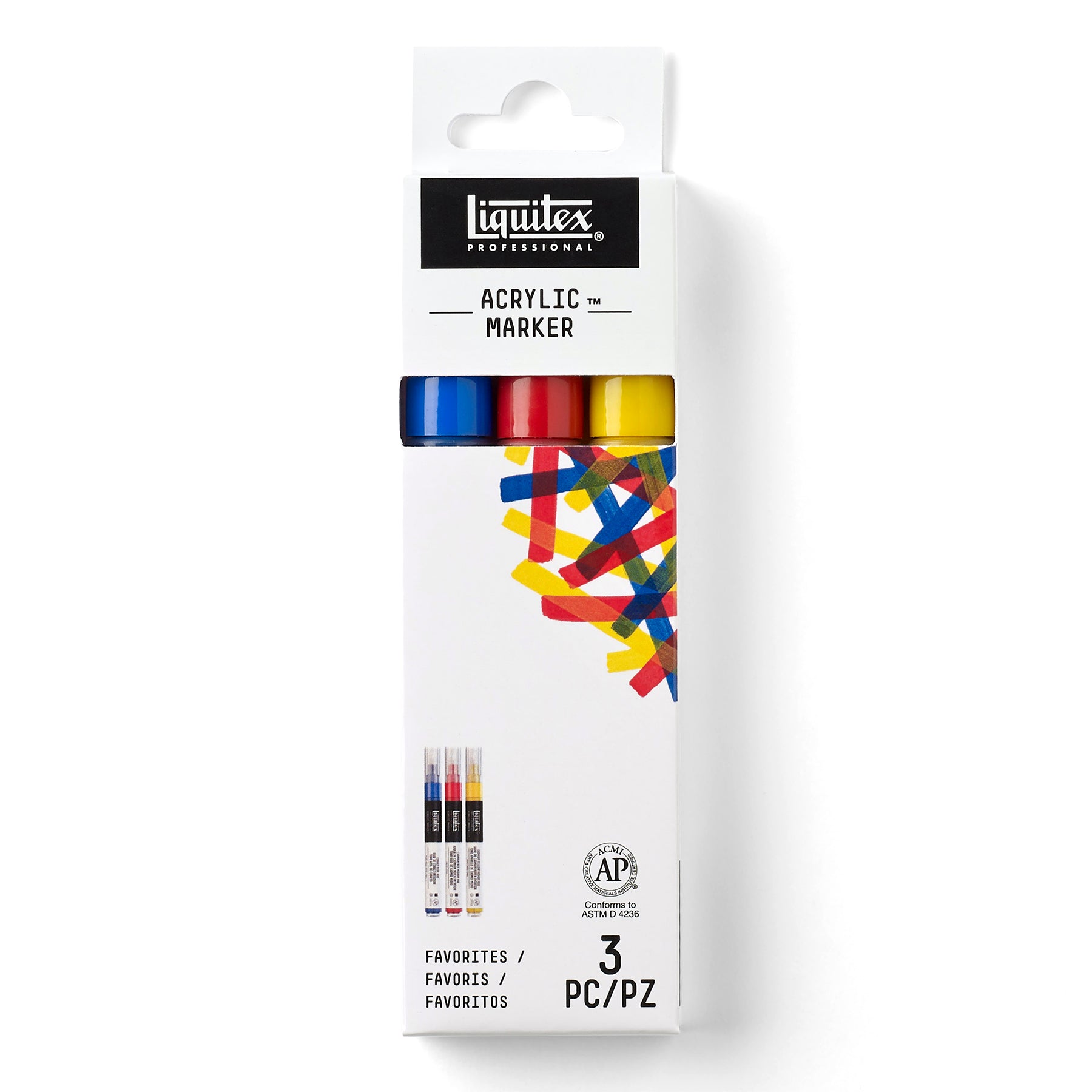 LQ Paint Marker Fine 3 Set - Favorites